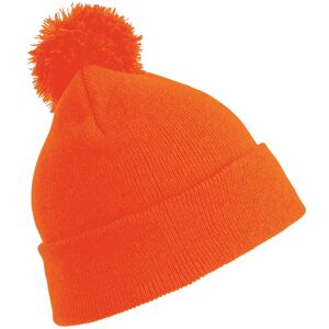 Result Childrens/Kids Winter Essentials Pom Pom Beanie Result Childrens/Kids Winter Essentials Pom Pom Beanie