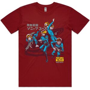 Gildan (L) Sonic Youth Hysteric Astronaut - Cardinal Red T-Shirt S Gildan (L) Sonic Youth Hysteric Astronaut - Cardinal Red T-Shirt S