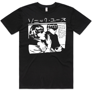 Gildan (XL) Sonic Youth Black Goo - Japanese T-Shirt S Gildan (XL) Sonic Youth Black Goo - Japanese T-Shirt S