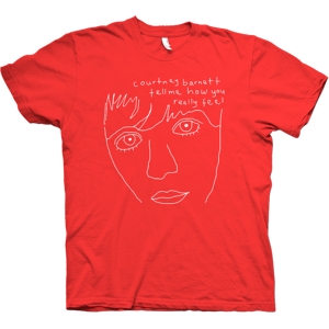 Gildan (S) Courtney Barnett Tell Me Line Drawing T-Shirt S Gildan (S) Courtney Barnett Tell Me Line Drawing T-Shirt S