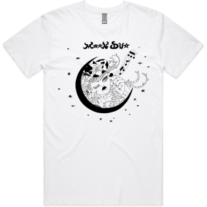 Gildan (XXL) Moon Duo Moon Lady T-Shirt S Gildan (XXL) Moon Duo Moon Lady T-Shirt S
