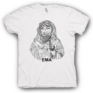 Gildan (M) EMA Lizard White T-Shirt S Gildan (M) EMA Lizard White T-Shirt S