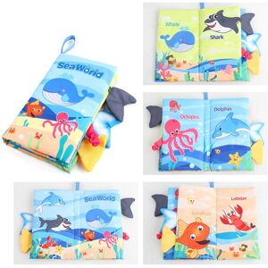 Unbranded (Sea World) Baby Early Education Wildlife Tail Cloth Book Cognitive Skills Devel Unbranded (Sea World) Baby Early Education Wildlife Tail Cloth Book Cognitive Skills Devel