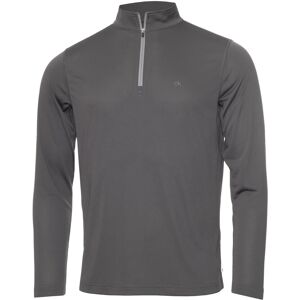 (XL, Slate) Calvin Klein Golf Mens 2021 CK Harlem 1/4 Zip Sweater (XL, Slate) Calvin Klein Golf Mens 2021 CK Harlem 1/4 Zip Sweater