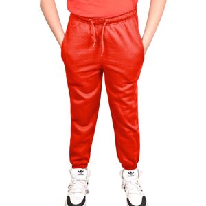 True Face (Red, UK 7 - 8 Years) Kids Girls Boys Fleece Comfy Plain Jogging Bottoms True Face (Red, UK 7 - 8 Years) Kids Girls Boys Fleece Comfy Plain Jogging Bottoms