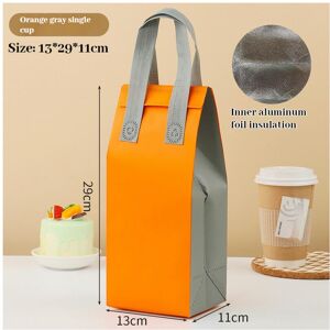 Unbranded (Hermes Orange Single Cup; Inspection Bag) 100 Takeaway Dedicated Tin Foil Bag P Unbranded (Hermes Orange Single Cup; Inspection Bag) 100 Takeaway Dedicated Tin Foil Bag P