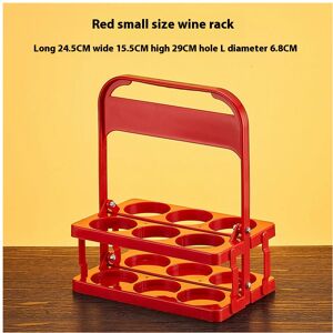 Unbranded (Red trumpet) 2*Practice Beer Rack KTV Liquor Can Fold The Bottle Rack Portable Unbranded (Red trumpet) 2*Practice Beer Rack KTV Liquor Can Fold The Bottle Rack Portable