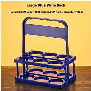 Unbranded (Blue large) 2*Practice Beer Rack KTV Liquor Can Fold The Bottle Rack Portable 6 Unbranded (Blue large) 2*Practice Beer Rack KTV Liquor Can Fold The Bottle Rack Portable 6