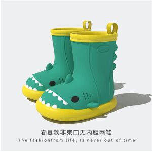 Unbranded (Yellow (bundled mouth style), Inner length 16cm) New Cartoon Shark Children's R Unbranded (Yellow (bundled mouth style), Inner length 16cm) New Cartoon Shark Children's R