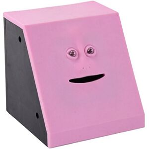 Unbranded (Flat Pink) Face Piggy Bank Sensing Money Eating Monkey Mouth Can Move Childrens Unbranded (Flat Pink) Face Piggy Bank Sensing Money Eating Monkey Mouth Can Move Childrens