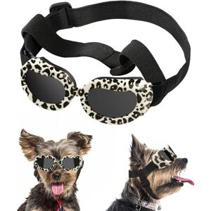 Unbranded (Black White Leopard) Dog sunglasses, small dog goggles, UV protection, protecti Unbranded (Black White Leopard) Dog sunglasses, small dog goggles, UV protection, protecti