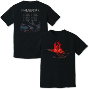 Gildan (L) Faye Webster Fantasy Tour 2023 T-shirt S Gildan (L) Faye Webster Fantasy Tour 2023 T-shirt S
