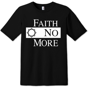 Gildan (L) Faith No More Classic Logo Black T-shirt S Gildan (L) Faith No More Classic Logo Black T-shirt S
