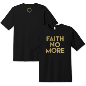 Gildan (XL) Faith No More Gold Text T-shirt S Gildan (XL) Faith No More Gold Text T-shirt S