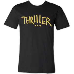 Gildan (M) ChkChkChk Gold Print THR!!!ER T-shirt S Gildan (M) ChkChkChk Gold Print THR!!!ER T-shirt S