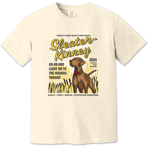 Gildan (XXL) Sleater-Kinney Hounds T-shirt S Gildan (XXL) Sleater-Kinney Hounds T-shirt S