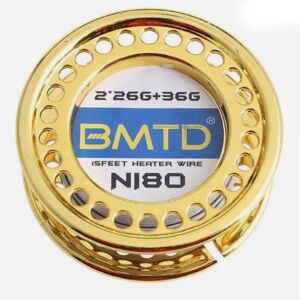 Unbranded (2*26G+36G) 5mroll Ni80 Fused Clapton Wire Rebuildable Heating Wires Convenient Unbranded (2*26G+36G) 5mroll Ni80 Fused Clapton Wire Rebuildable Heating Wires Convenient