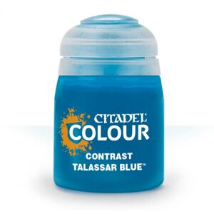 Games Workshop Citadel Contrast Paint: Talassar Blue 18ml Warhammer 29-39 Games Workshop Citadel Contrast Paint: Talassar Blue 18ml Warhammer 29-39