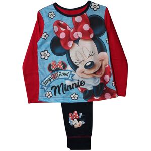 Disney Mickey & Friends Girls Minnie Mouse Top And Bottoms Pyjama Set Disney Mickey & Friends Girls Minnie Mouse Top And Bottoms Pyjama Set