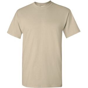 (XL, Sand) Gildan Mens Ultra Cotton Short Sleeve T-Shirt (XL, Sand) Gildan Mens Ultra Cotton Short Sleeve T-Shirt