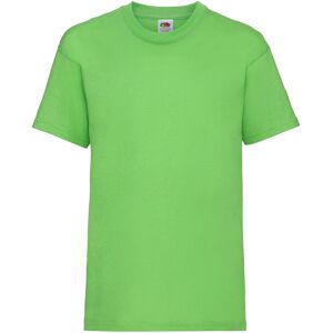 (14-15, Lime) Fruit Of The Loom Childrens/Kids Unisex Valueweight Short Sleeve T (14-15, Lime) Fruit Of The Loom Childrens/Kids Unisex Valueweight Short Sleeve T