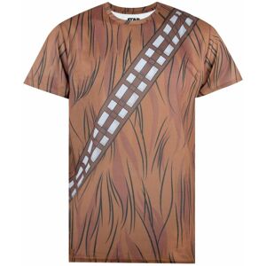 (M, Brown) Star Wars Mens Chewbacca Cosplay T-Shirt (M, Brown) Star Wars Mens Chewbacca Cosplay T-Shirt