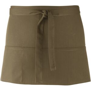 (One Size, Sage) Premier Ladies/Womens Colours 3 Pocket Apron / Workwear (One Size, Sage) Premier Ladies/Womens Colours 3 Pocket Apron / Workwear
