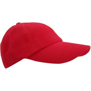 (One Size, Red) Result Unisex Low Profile Heavy Brushed Cotton Baseball Cap (Pac (One Size, Red) Result Unisex Low Profile Heavy Brushed Cotton Baseball Cap (Pac