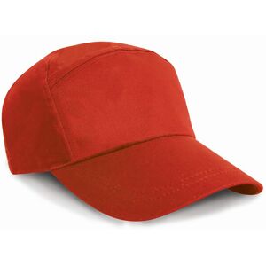 (One Size, Red) Result Unisex Plain Baseball Cap (One Size, Red) Result Unisex Plain Baseball Cap