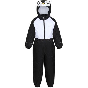 (12-18 Months, Black) Regatta Childrens/Kids Mudplay III Penguin Waterproof Pudd (12-18 Months, Black) Regatta Childrens/Kids Mudplay III Penguin Waterproof Pudd