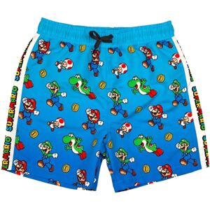 (9-10 Years, Blue/Green/Red) Super Mario Boys Swim Shorts (9-10 Years, Blue/Green/Red) Super Mario Boys Swim Shorts