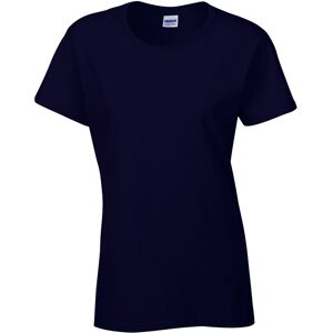 (S, Navy) Gildan Womens/Ladies Cotton Heavy T-Shirt (S, Navy) Gildan Womens/Ladies Cotton Heavy T-Shirt