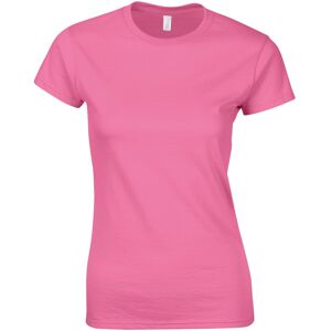 (6 UK, Azalea) Gildan Womens/Ladies Softstyle Plain Ringspun Cotton Fitted T-Shi (6 UK, Azalea) Gildan Womens/Ladies Softstyle Plain Ringspun Cotton Fitted T-Shi