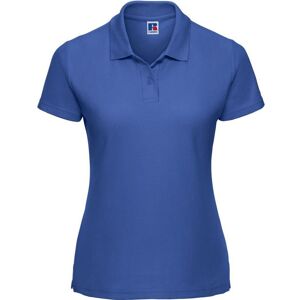 (12 UK, Bright Royal Blue) Russell Womens/Ladies Classic Plain Polycotton Polo S (12 UK, Bright Royal Blue) Russell Womens/Ladies Classic Plain Polycotton Polo S