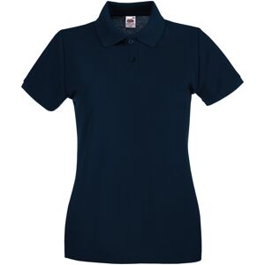 (18 UK, Deep Navy) Fruit of the Loom Womens/Ladies Premium Cotton Pique Lady Fit (18 UK, Deep Navy) Fruit of the Loom Womens/Ladies Premium Cotton Pique Lady Fit