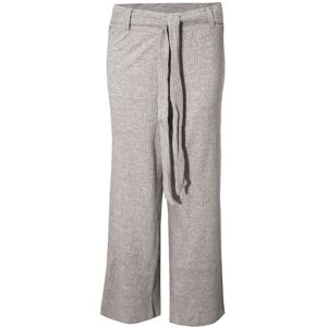(M, Grey Marl) Brave Soul Womens/Ladies Meghan Belted Rib Trousers (M, Grey Marl) Brave Soul Womens/Ladies Meghan Belted Rib Trousers