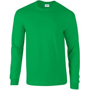 (3XL, Irish Green) Gildan Unisex Adult Ultra Plain Cotton Long-Sleeved T-Shirt (3XL, Irish Green) Gildan Unisex Adult Ultra Plain Cotton Long-Sleeved T-Shirt