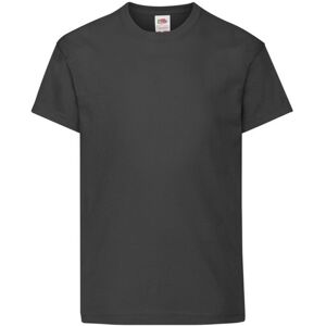 (14-15 Years, Black) Fruit of the Loom Childrens/Kids Original T-Shirt (14-15 Years, Black) Fruit of the Loom Childrens/Kids Original T-Shirt