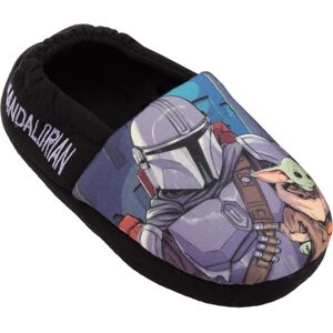 (5 UK, Black/Blue) Star Wars: The Mandalorian Boys Slippers (5 UK, Black/Blue) Star Wars: The Mandalorian Boys Slippers