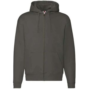 (L, Charcoal) Fruit of the Loom Unisex Adult Premium Full Zip Hoodie (L, Charcoal) Fruit of the Loom Unisex Adult Premium Full Zip Hoodie