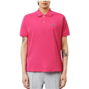 (Fushia Pink, S) Lacoste L1212 Mens Polo Shirts Golf Sports Tee (Fushia Pink, S) Lacoste L1212 Mens Polo Shirts Golf Sports Tee