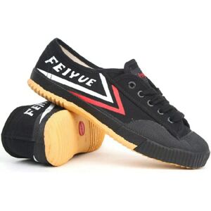 Unbranded (black, EUR38) Feiyue Canvas Mens Ladies Track Field Training Casual Parkour Spo Unbranded (black, EUR38) Feiyue Canvas Mens Ladies Track Field Training Casual Parkour Spo