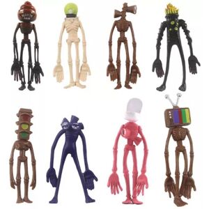 Unbranded 8Pcs/Set Siren Head Action Figure Toy Kids Gift Urban Legend Foundation SCP Toys Unbranded 8Pcs/Set Siren Head Action Figure Toy Kids Gift Urban Legend Foundation SCP Toys