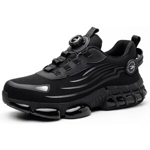 Unbranded (UK9=EUR44, 266 Black) Men&Women Lightweight Work Shoes Safety Trainers Steel To Unbranded (UK9=EUR44, 266 Black) Men&Women Lightweight Work Shoes Safety Trainers Steel To