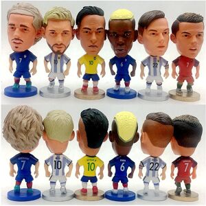 Umnuou (Random one) 6.5cm Mini Figure Football Star Model Toys Action Figure Kids Gift Umnuou (Random one) 6.5cm Mini Figure Football Star Model Toys Action Figure Kids Gift