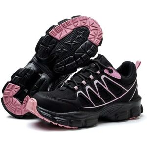 Unbranded (UK5.5=EU39, Black&Pink) Womens Ladies Lightweight Safety Shoes Steel Toe Cap Wo Unbranded (UK5.5=EU39, Black&Pink) Womens Ladies Lightweight Safety Shoes Steel Toe Cap Wo