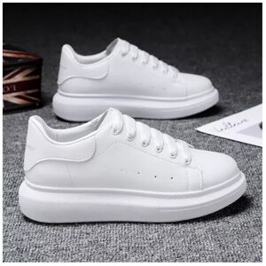 Unbranded (White, UK7=EU41) Adults Holiday Muffin Trainers Casual Mens Womens Sneakers Spo Unbranded (White, UK7=EU41) Adults Holiday Muffin Trainers Casual Mens Womens Sneakers Spo