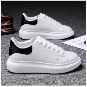 Unbranded (WhiteBlack, UK4=EU37) Adults Holiday Muffin Trainers Casual Mens Womens Sneaker Unbranded (WhiteBlack, UK4=EU37) Adults Holiday Muffin Trainers Casual Mens Womens Sneaker