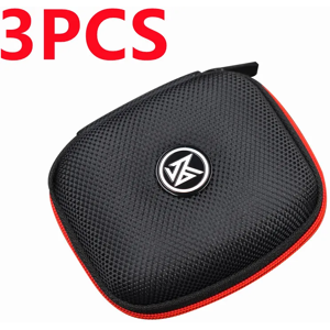 Maxpower (3PCS Black) KZ Earphone Bags PU Zipper Storage Box Portable Hold Storage Box C Maxpower (3PCS Black) KZ Earphone Bags PU Zipper Storage Box Portable Hold Storage Box C