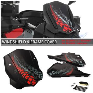 Maxpower (T) Marco de parabrisas para BMW R1250GS ADV LC Adventure 2018-2023, cubierta Maxpower (T) Marco de parabrisas para BMW R1250GS ADV LC Adventure 2018-2023, cubierta